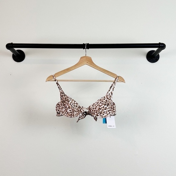 NWT O’Neill Leo Seville Leopard Underwire Bikini Swim Top - Picture 5 of 8